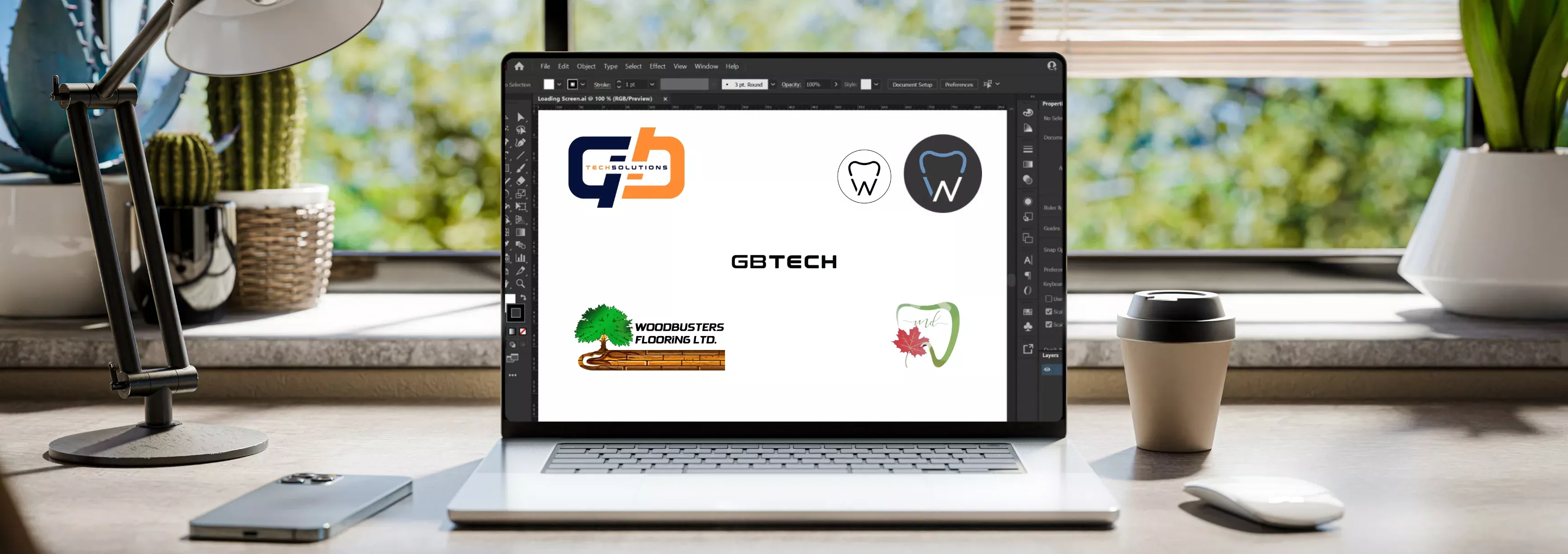 Logo Designing Banner